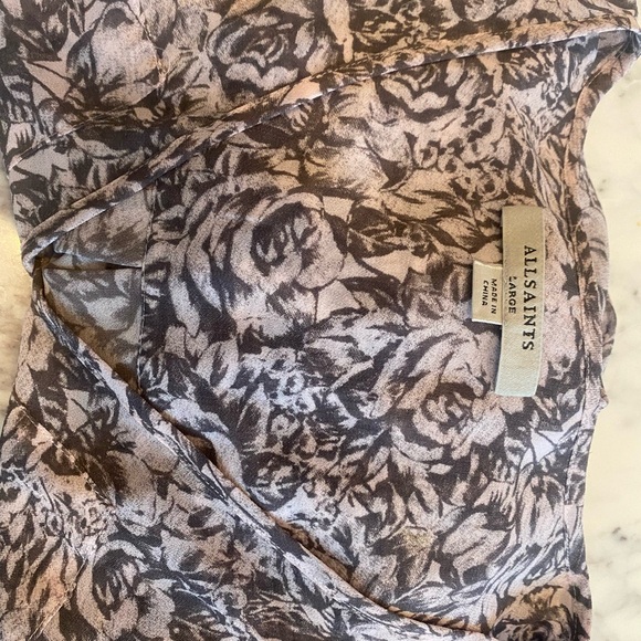 All Saints blouse size large - Picture 6 of 7